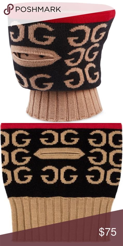 gucci neck warmer|Gucci Knit Cashmere Neck Warmer w/ Tags .